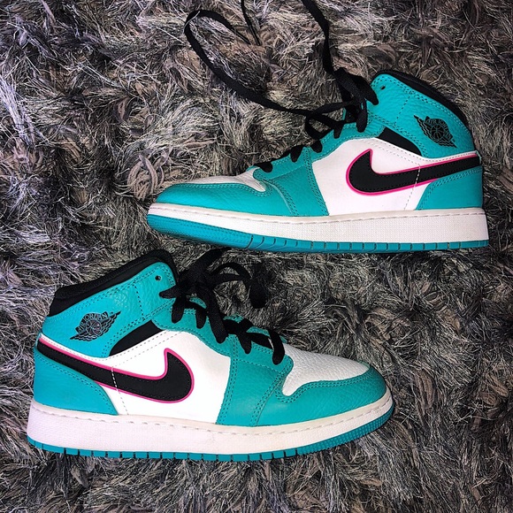 AIR JORDAN South Beach 1 Mid SE 7Y M Teal 7.5 W - Picture 5 of 8